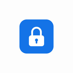 protect lock icon sign vector