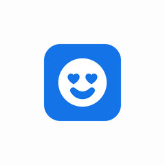 warm reaction icon sign vector