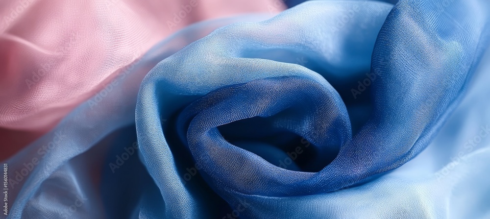 Poster enchanting texture fabric backdrop with a dynamic blend for a dreamy, tranquil atmosphere.
