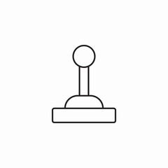 joystick contoller icon sign vector