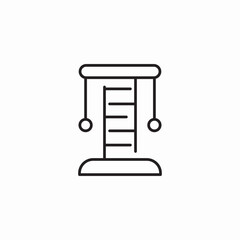 scratcher toy icon sign vector