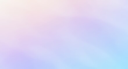 Soft Pastel Gradient Cloudscape with Subtle Light Rays