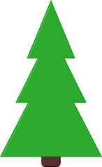 vector christmas tree