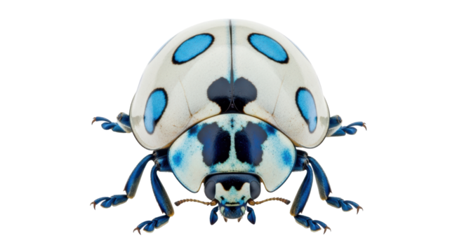 Isolated Spotted Ladybug