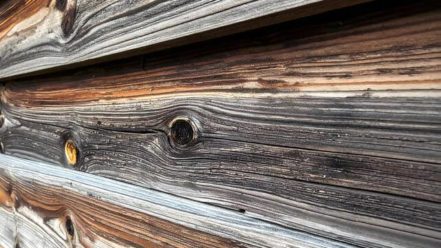 Detailed Wood Plank Wall Texture
