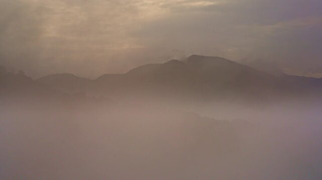 Drone footage showcasing the cinematic Smokies.