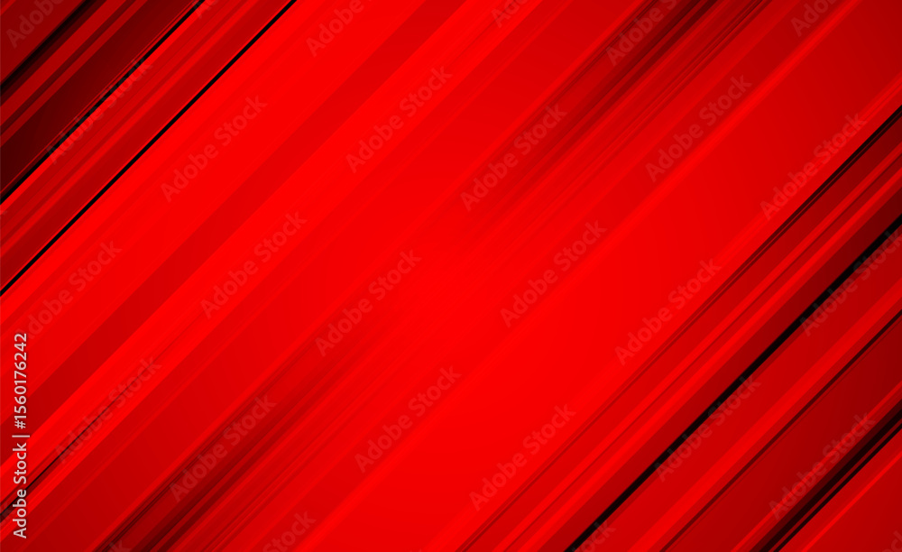 Poster abstract red background with sharp diagonal speed stripes and layered motion effect, perfect for rac