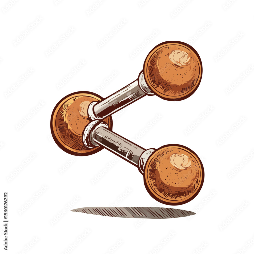 Poster creative share icon concept with circular ends sharing internet connection media technology networki