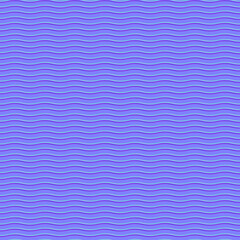 Normal map of stripes. Normal mapping texture. And complete seamless pattern.