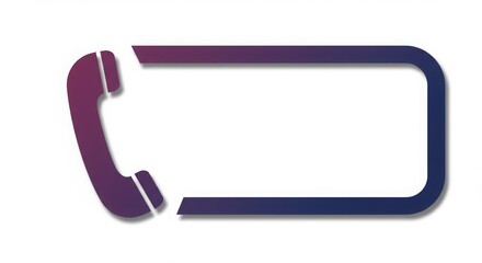 Telephone with Copy Space for Phone Number