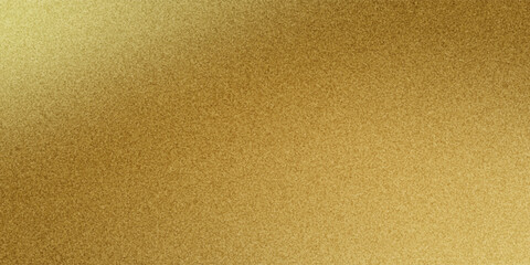 Gold wall texture background. Yellow shiny gold foil paint on wall sheet with gloss light reflection, vibrant golden paper luxury wallpaper