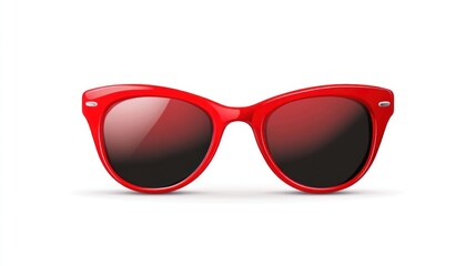 Red sunglasses illustration accessories accessory.
