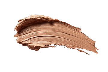 Beige makeup smear,  smooth texture
