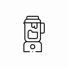 blender tool icon sign vector