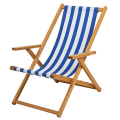 Classic Striped Beach Chair