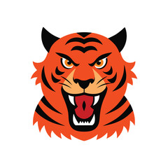 tiger head mascot