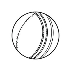 baseball ball isolated on white