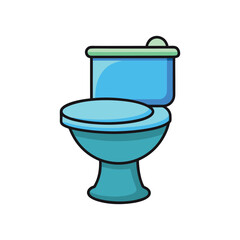 toilet bowl isolated