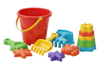 Colorful Plastic Beach Toys Set for Summer Fun