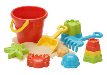 Colorful Plastic Sand Toys Set for Summer Fun