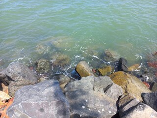 Rocks on the coastline