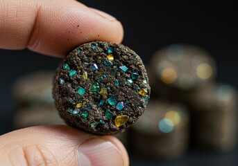 Eco Rainbow Asphalt Mix Sample