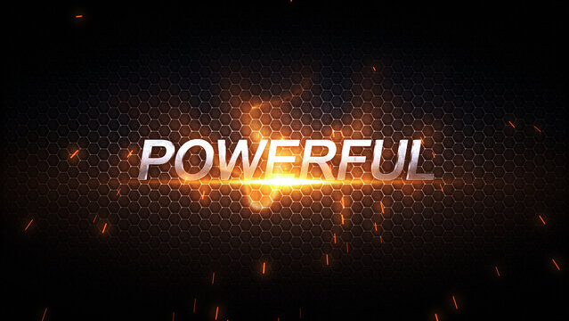 Metal Titles and Logo Intro