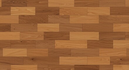 Wooden floor tile pattern for interior design