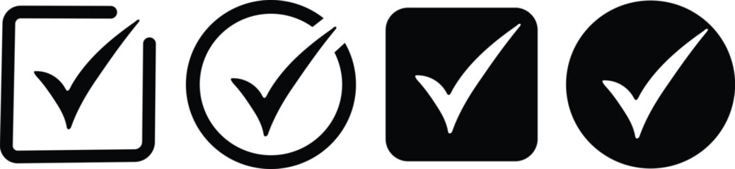 Verified Badge & Security Icon Set