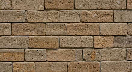 Fototapeta premium Tan Brick Wall Texture