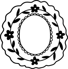 hand drawn decorative frame