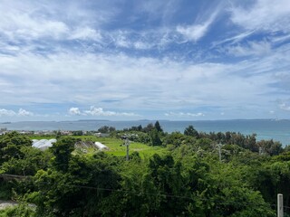 沖縄から見た海