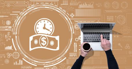 Concept of time is money