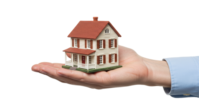 Isolated House on Hand