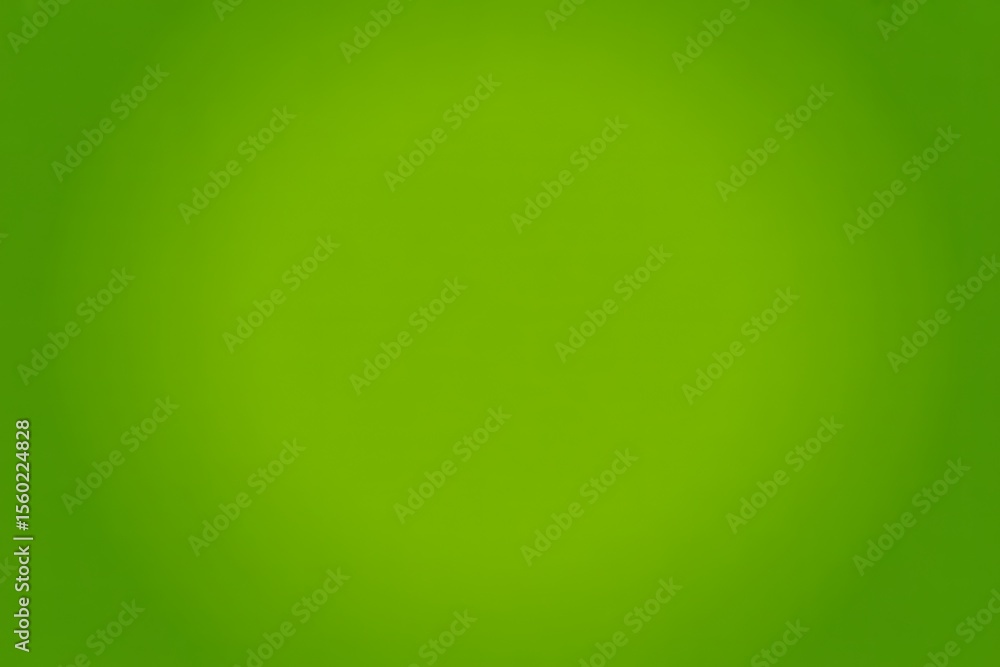 Poster vibrant green background with subtle vignette and soft light
