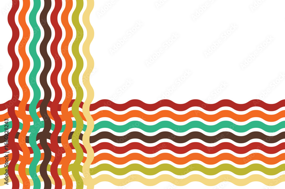 Aufkleber abstract geometric retro background with diagonal lines and shapes. vector illustration