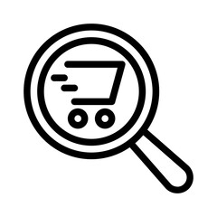 product search line icon