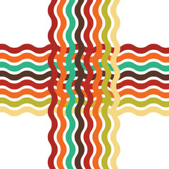 Abstract geometric background with dynamic lines and shapes. Vector illustration	