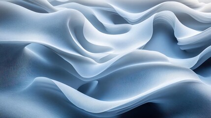 Obraz premium blue silk background