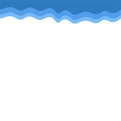 Fototapeta premium blue melt