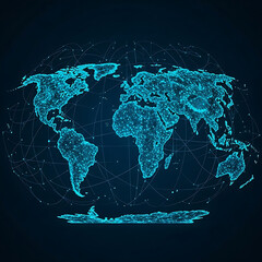 Fototapeta premium Abstract digital art background with colorful textures and futuristic elements