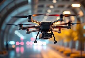 Futuristic delivery drone system with smart route optimization,  system,  network