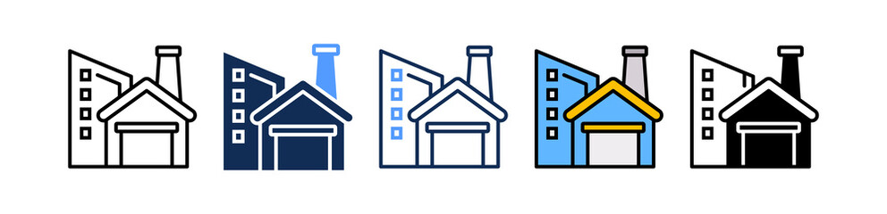 Factory multiple icon