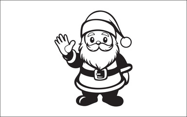 christmas santa claus cartoon