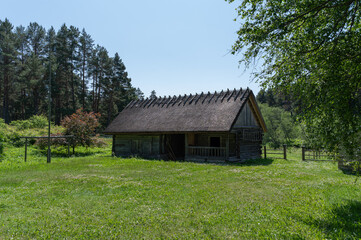 Fototapeta premium countryside cottage in estonia