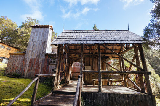 Waldheim Chalet at Cradle Mountain in Tasmania Australia