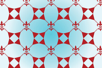 Cornell red color pattern back round design made by adobe illustrator