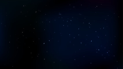 宇宙空間をイメージした抽象的な星の背景
