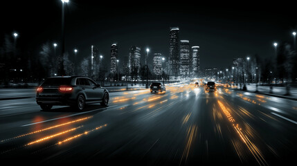 Autonomous vehicle in motion