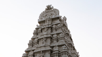 Intricate carvings on the tower of Kamakshi Temple, Kanchipuram, Tamil Nadu, India | Sri Kanchi...